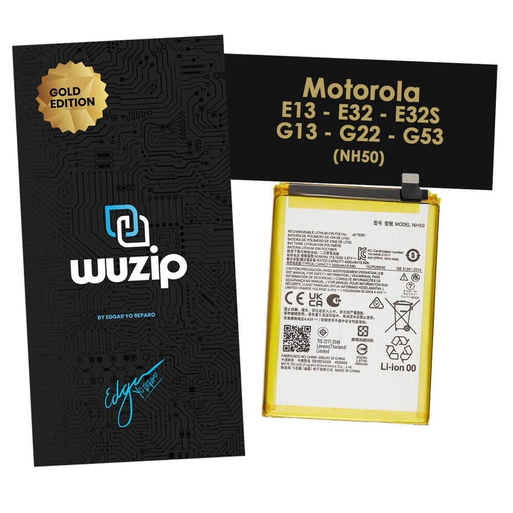 Bateria Motorola E13/E32/E32S/G13/G22/G53 WUZIP GOLD NH50