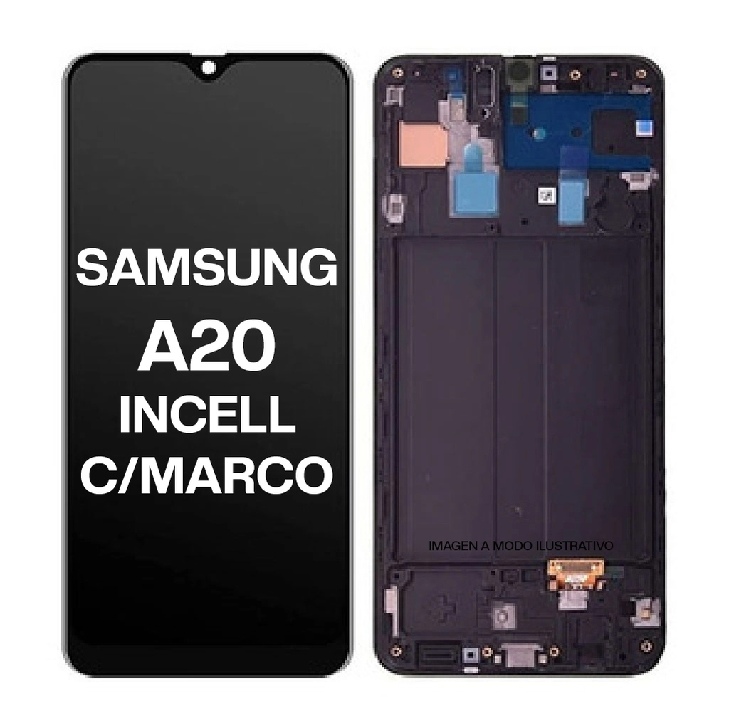 Modulo Samsung A20 INCELL C/M