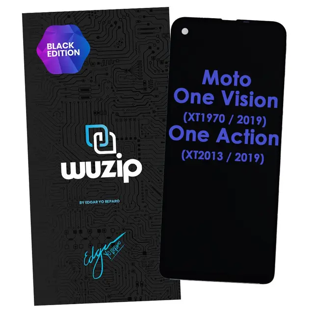 Modulo Motorola One Action / One Vision Wuzip Black