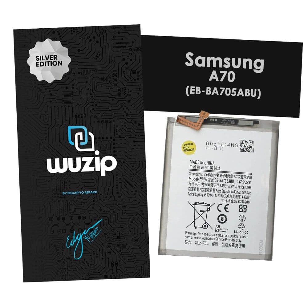 Bateria Samsung A70 Wuzip Silver BA705ABU