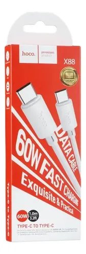 Cable USB Tipo C a C HOCO X88 60w