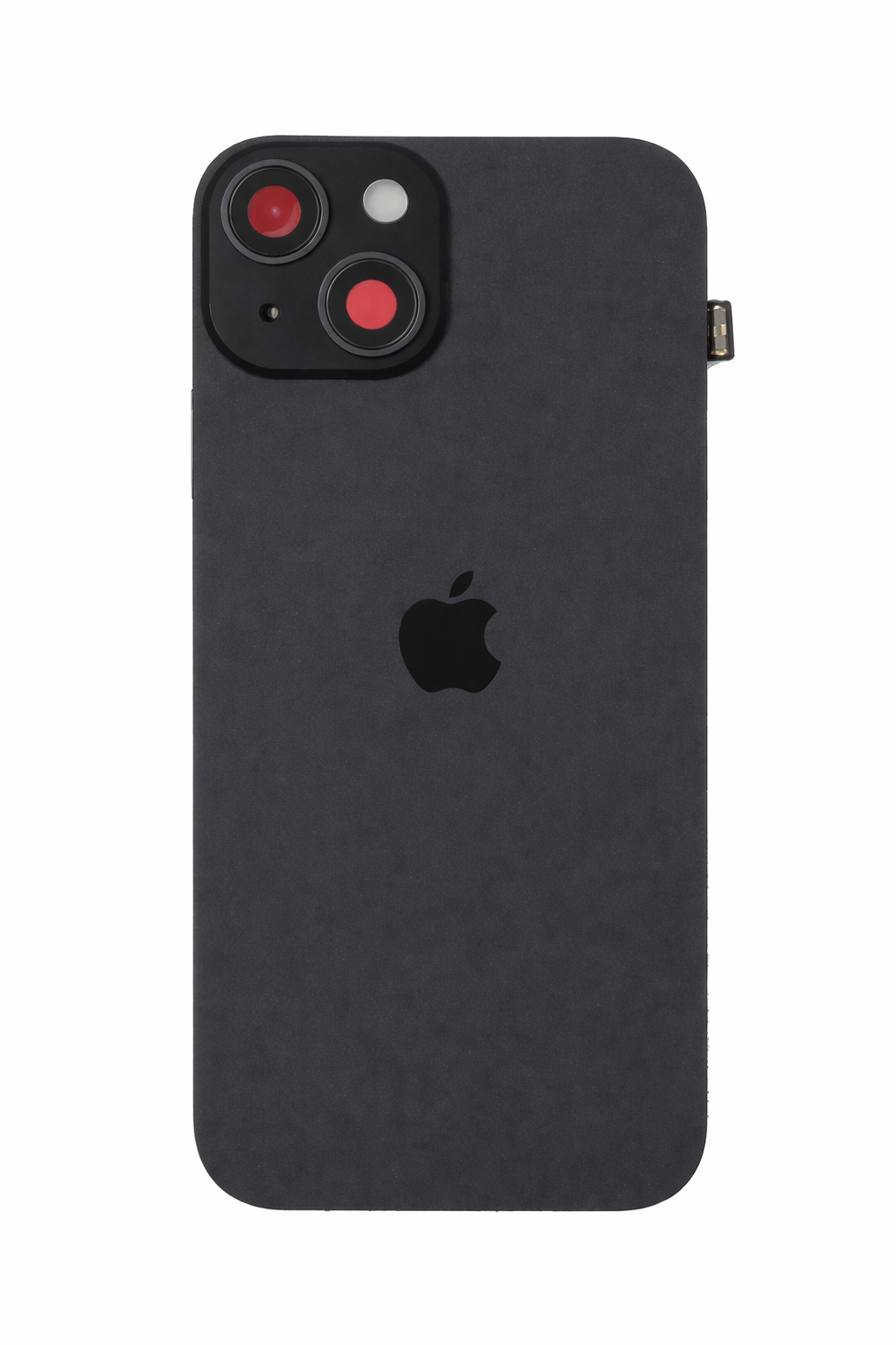 Tapa IPhone 15 Plus Negro Con Lentes y Cámaras