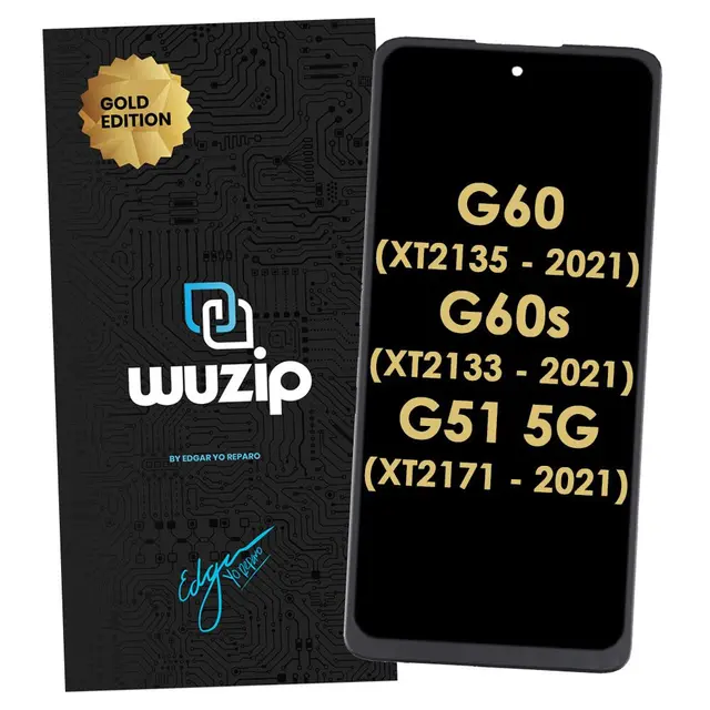 Modulo Motorola G60s / G60 / G51 / G40 Fusion Wuzip Gold