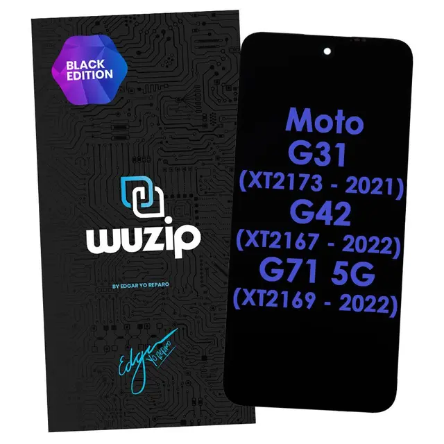 Modulo Motorola G31/G41/G71 Wuzip Black
