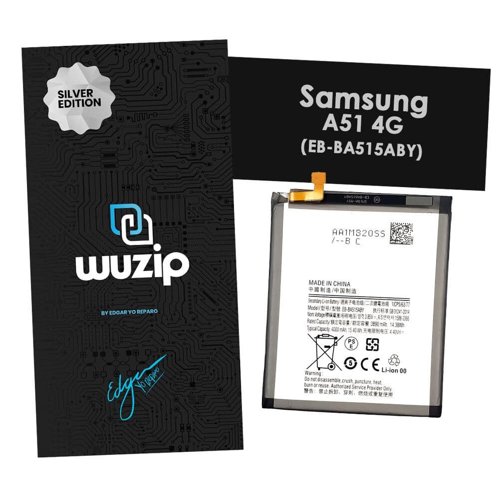 Bateria Samsung A51 4G/5G WUZIP SILVER BA516ABY