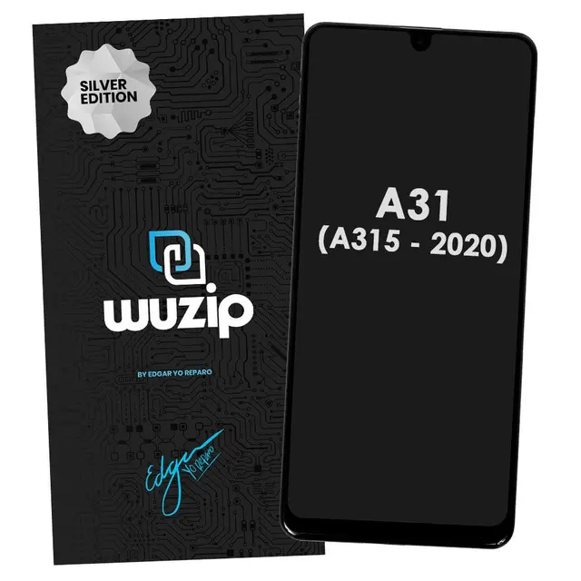 Modulo Samsung A31 Wuzip Silver C/M (sin huela)