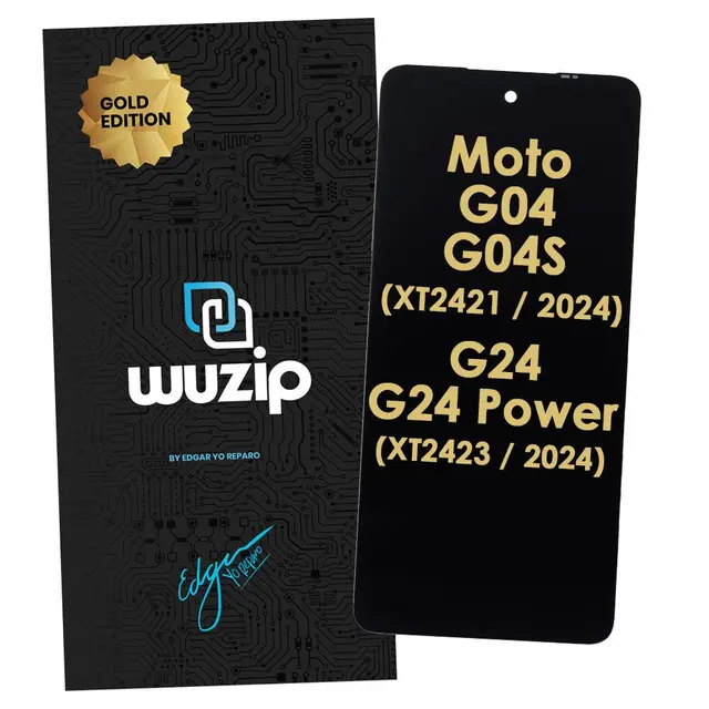 Modulo Motorola G04/G04s/G24/G24 Power/E14 Wuzip Gold