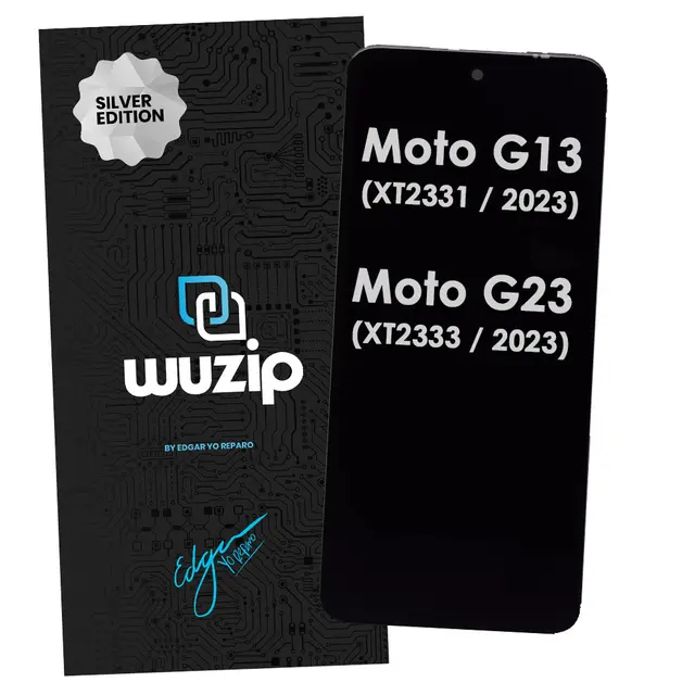 Modulo Motorola G13/G23/G53 Wuzip Silver S/M