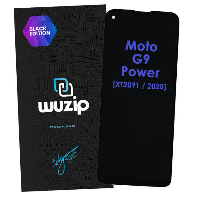Modulo Motorola G9 Power Wuzip Black S/M