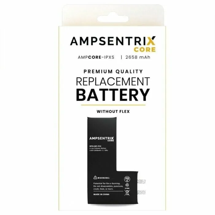 Bateria IPhone XS AMPSETRIX CORE