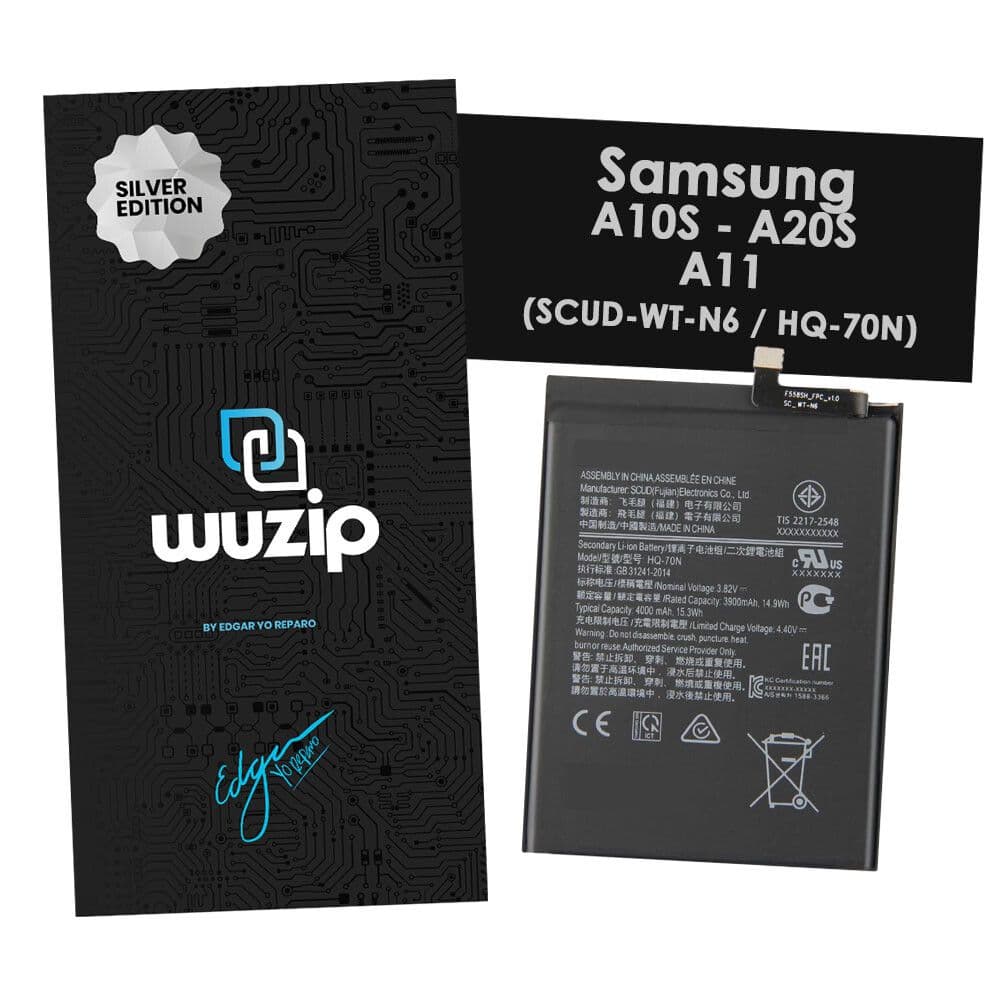 Bateria Samsung A11/A10s/A20s WUZIP SILVER WTN6