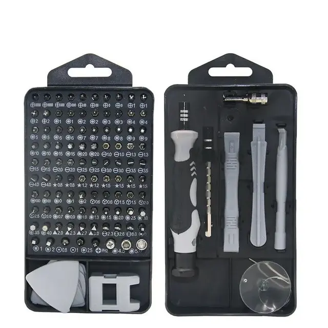 Kit Destornilladores set 115 en 1