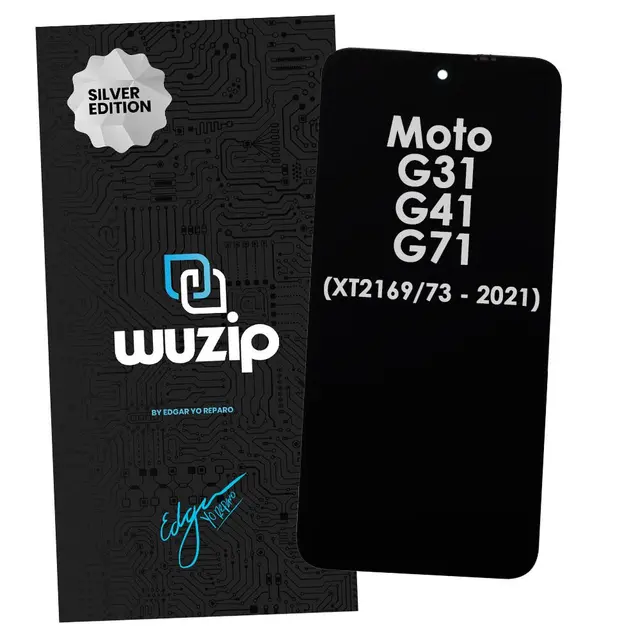 Modulo Motorola G31/G41/G71 Wuzip Silver