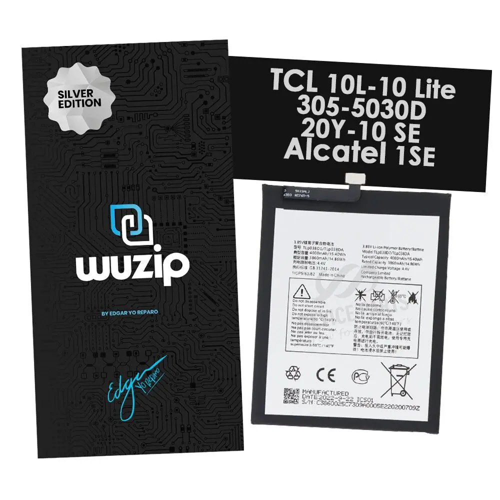 Bateria TCL 10L/10 Lite/305/5030D/20Y/10SE/Alcatel 1SE
