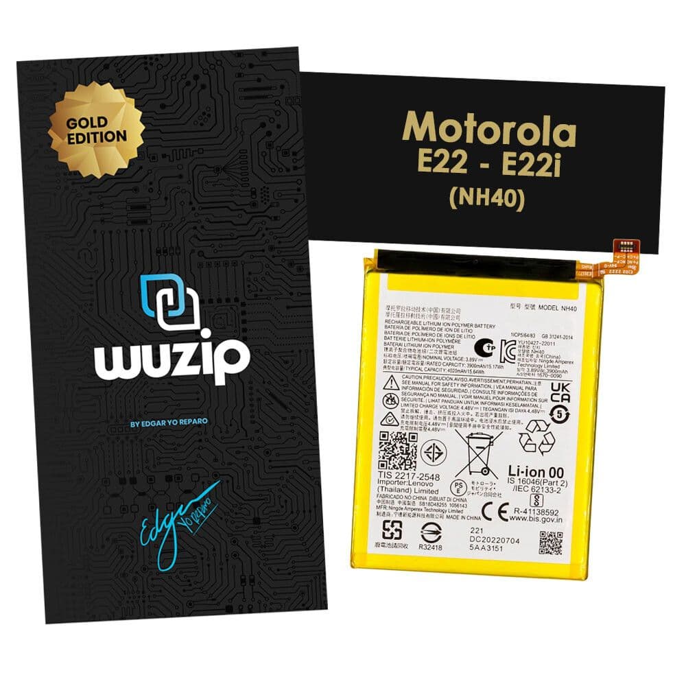 Bateria Motorola E22/E22I Wuzip Gold NH40