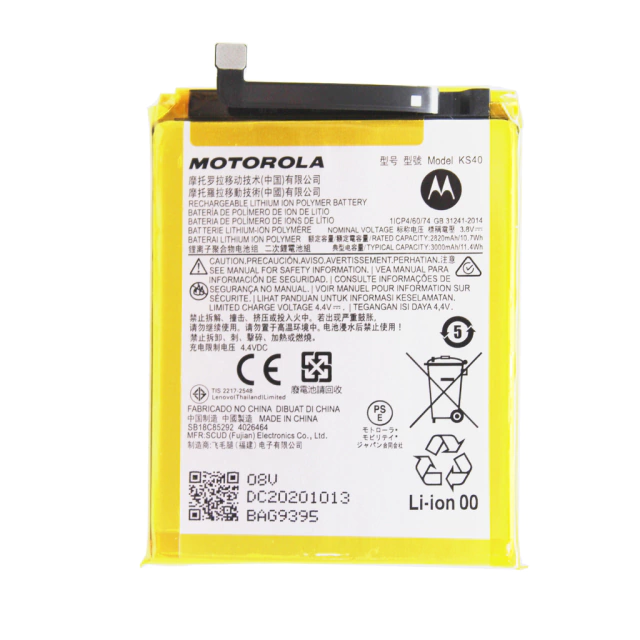 Bateria Motorola E6s / E6i KS40 ORIGINAL