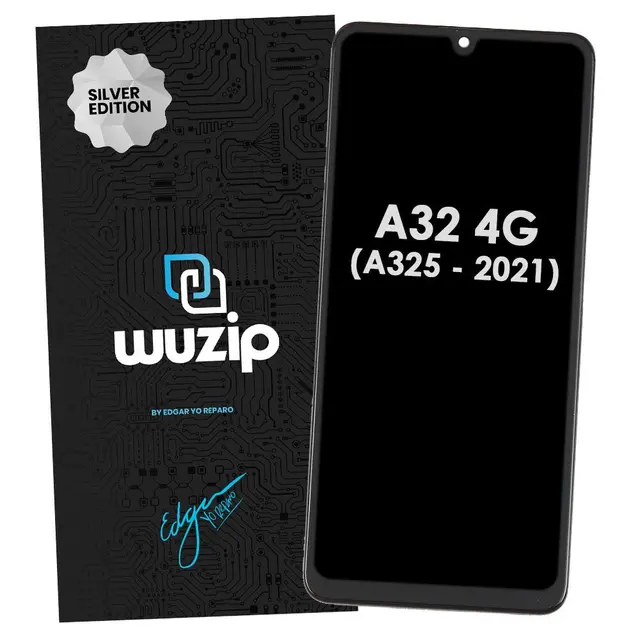 Modulo Samsung A32 4g Wuzip Silver C/M (sin huella)