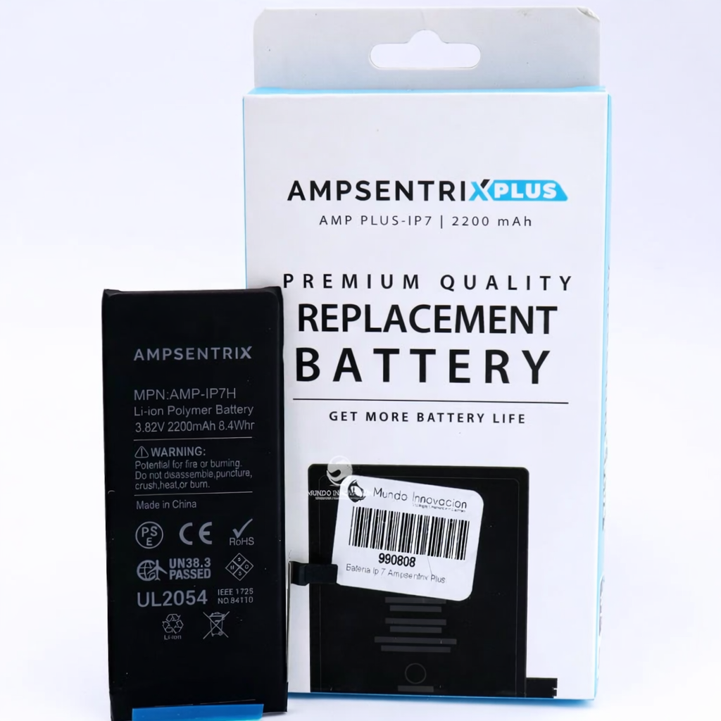 Bateria Iphone 7 AMPsentrix Plus