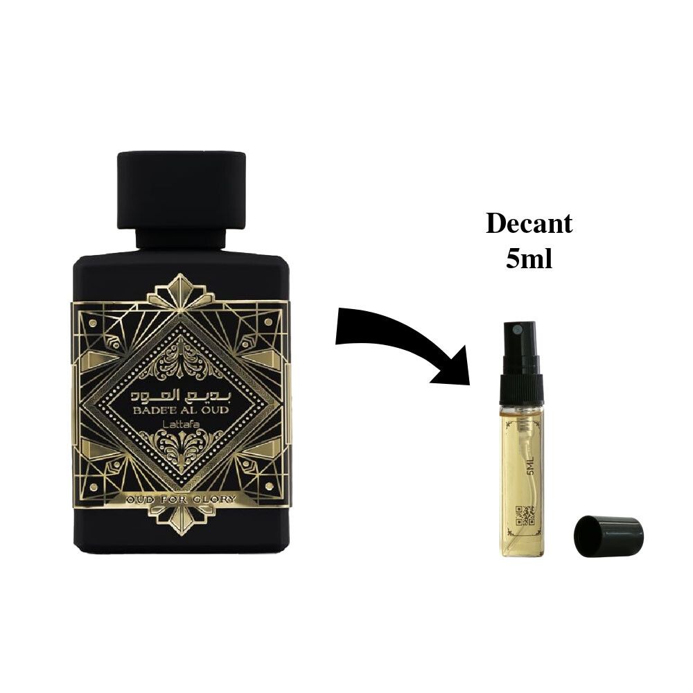 DECANT BADEE AL OUD FOR GLORY 5ML (NEGRO)