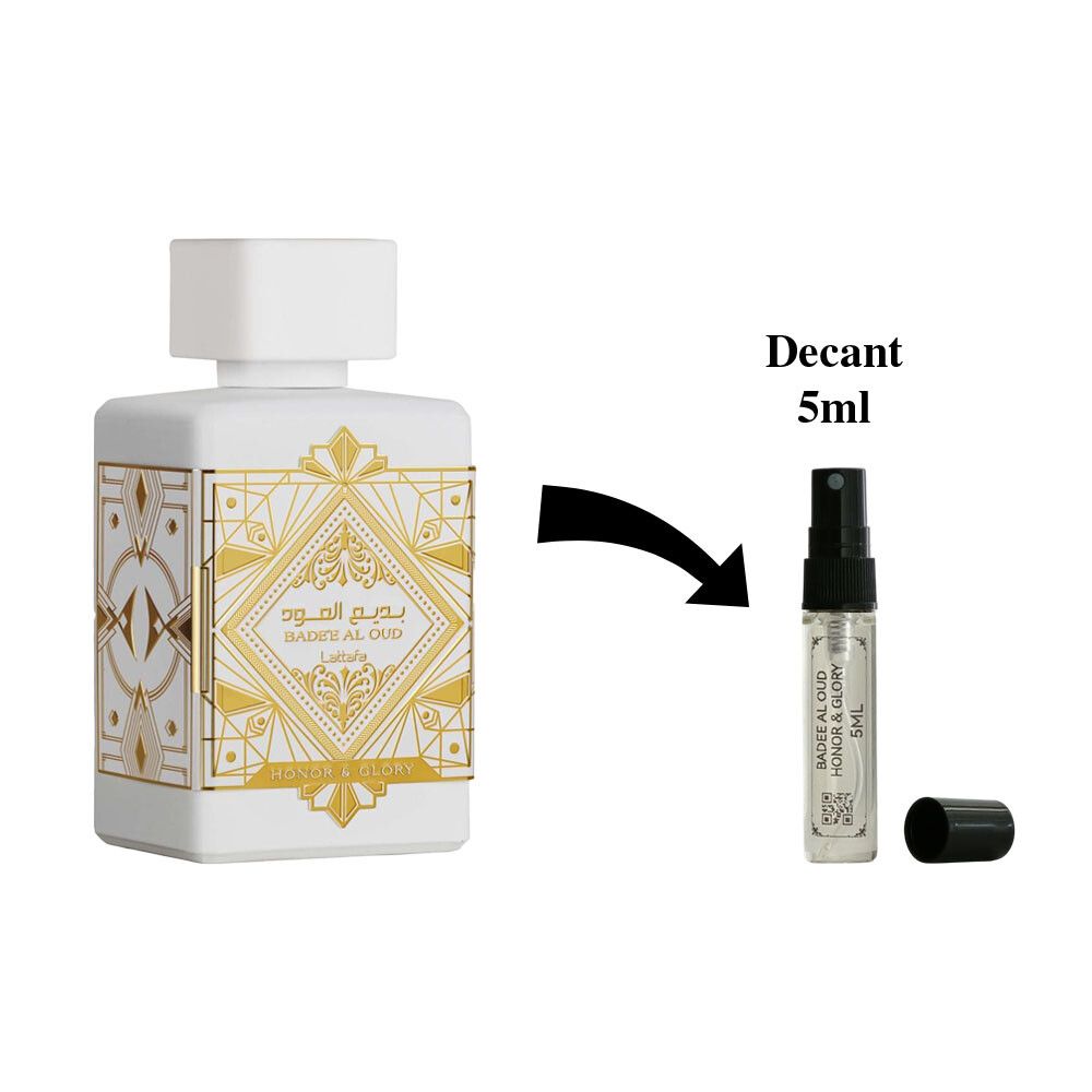 DECANT BADEE AL OUD HONOR & GLORY 5ML (BLANCO)