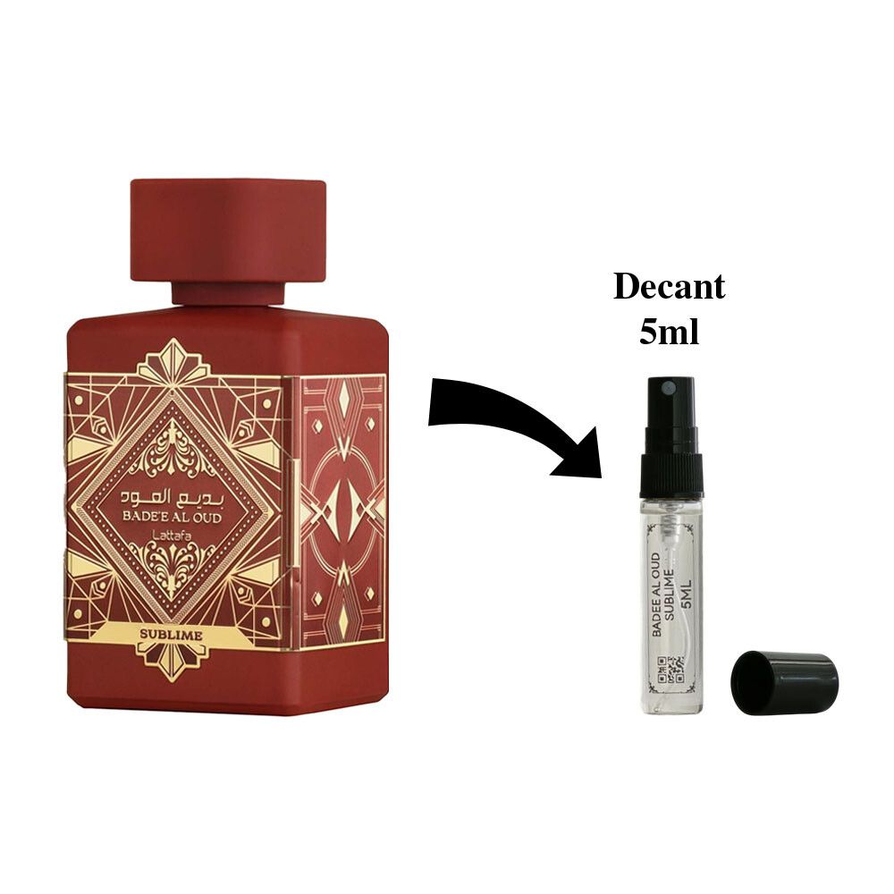DECANT BADEE AL OUD SUBLIME 5ML (ROJO)