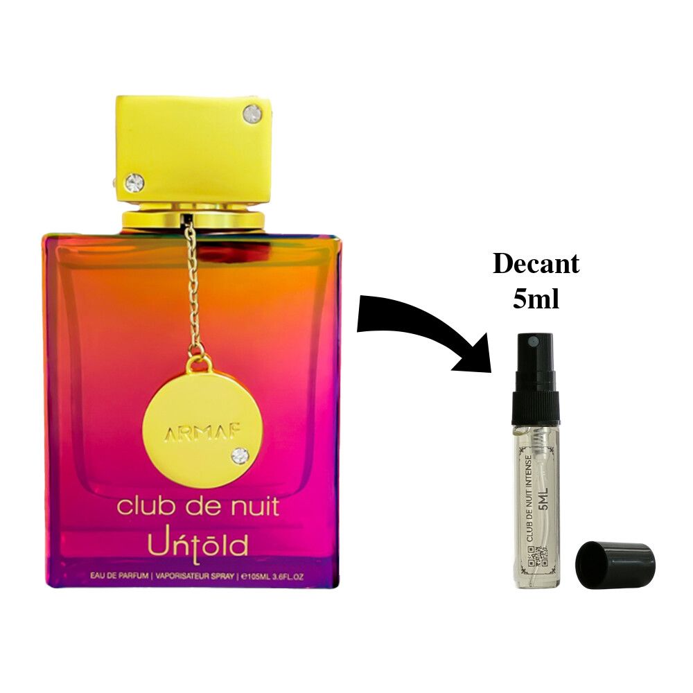DECANT CLUB DE NUIT UNTOLD 5ML