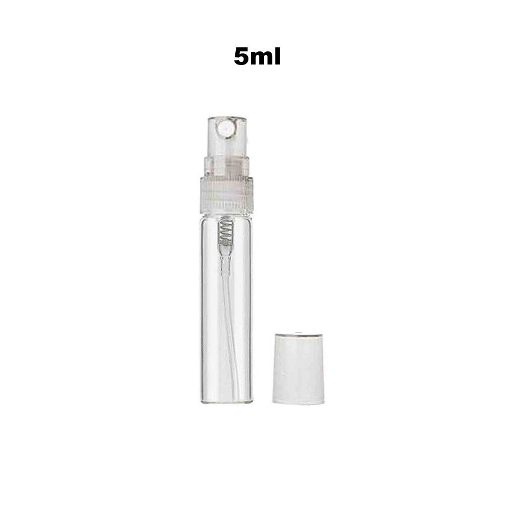 Frasco STANDARD 5ml tapa plastica - Tapa Transparente