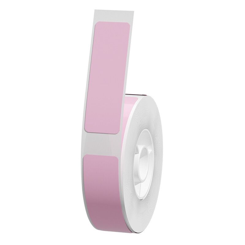 Rollo de etiquetas 12*40mm (160 etiquetas) Rosa