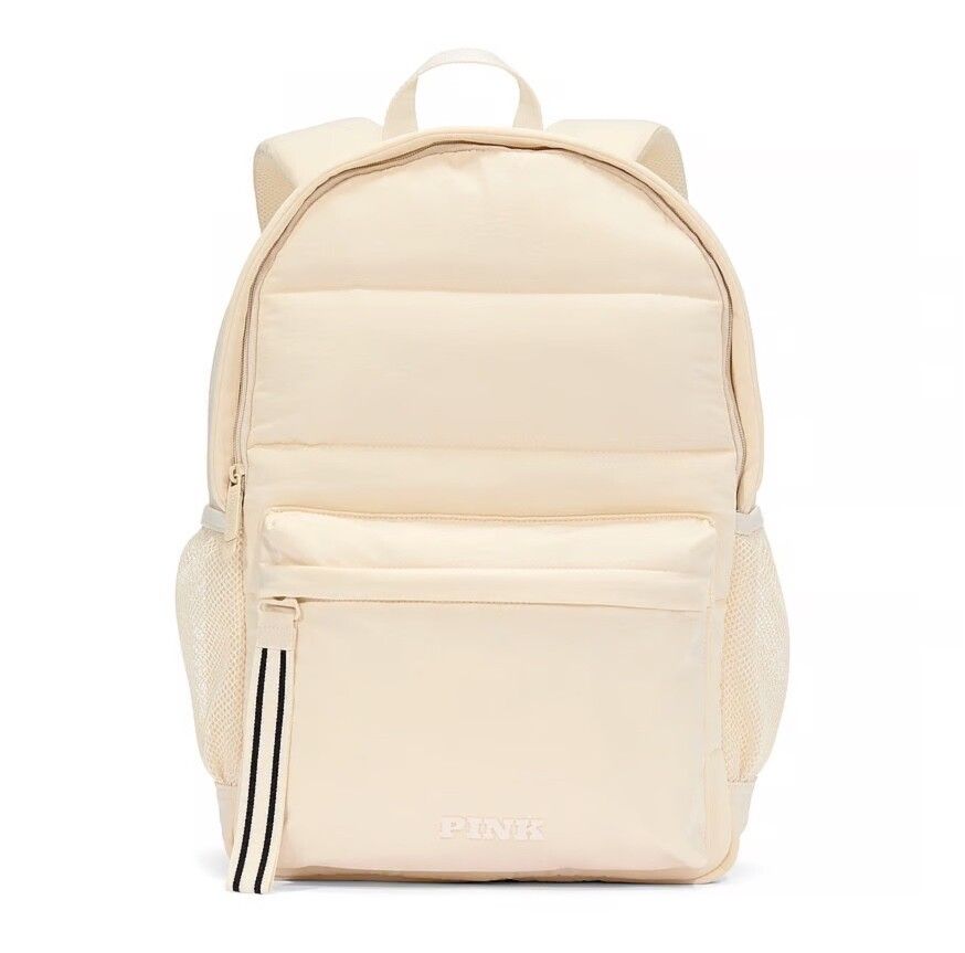 Mochila Blanca Victorias Secret