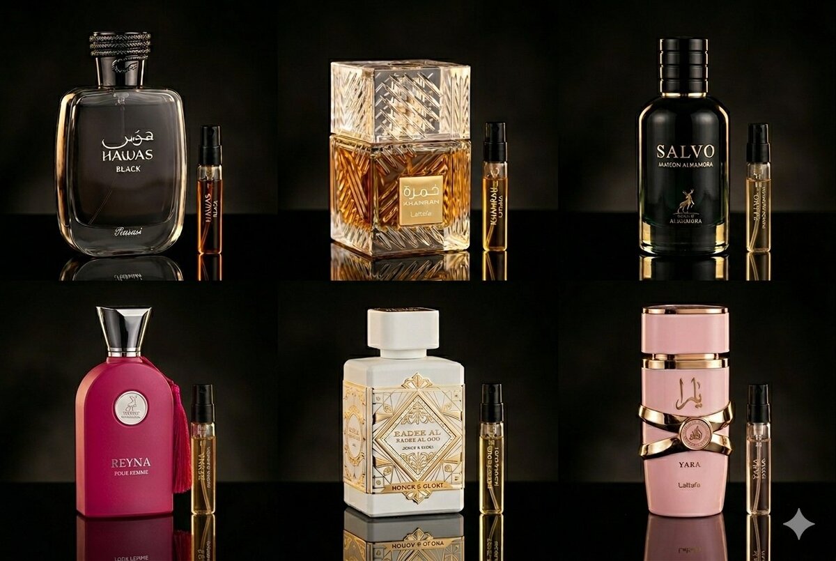Kit Inicial - 6 Perfumes + 6 Muestras